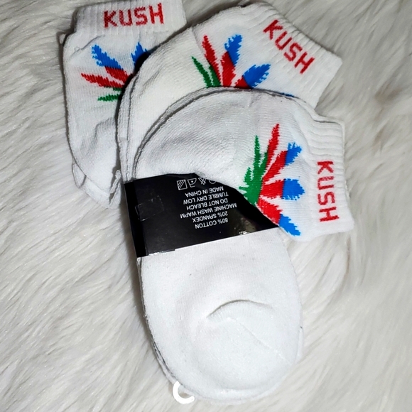 Kush white ankle socks - Picture 3 of 3